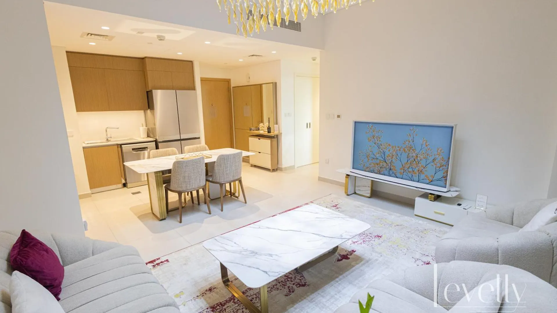 Apartment Spacious Modern 2Br With Partial Burj Khalifa View Dubai United Arab Emirates