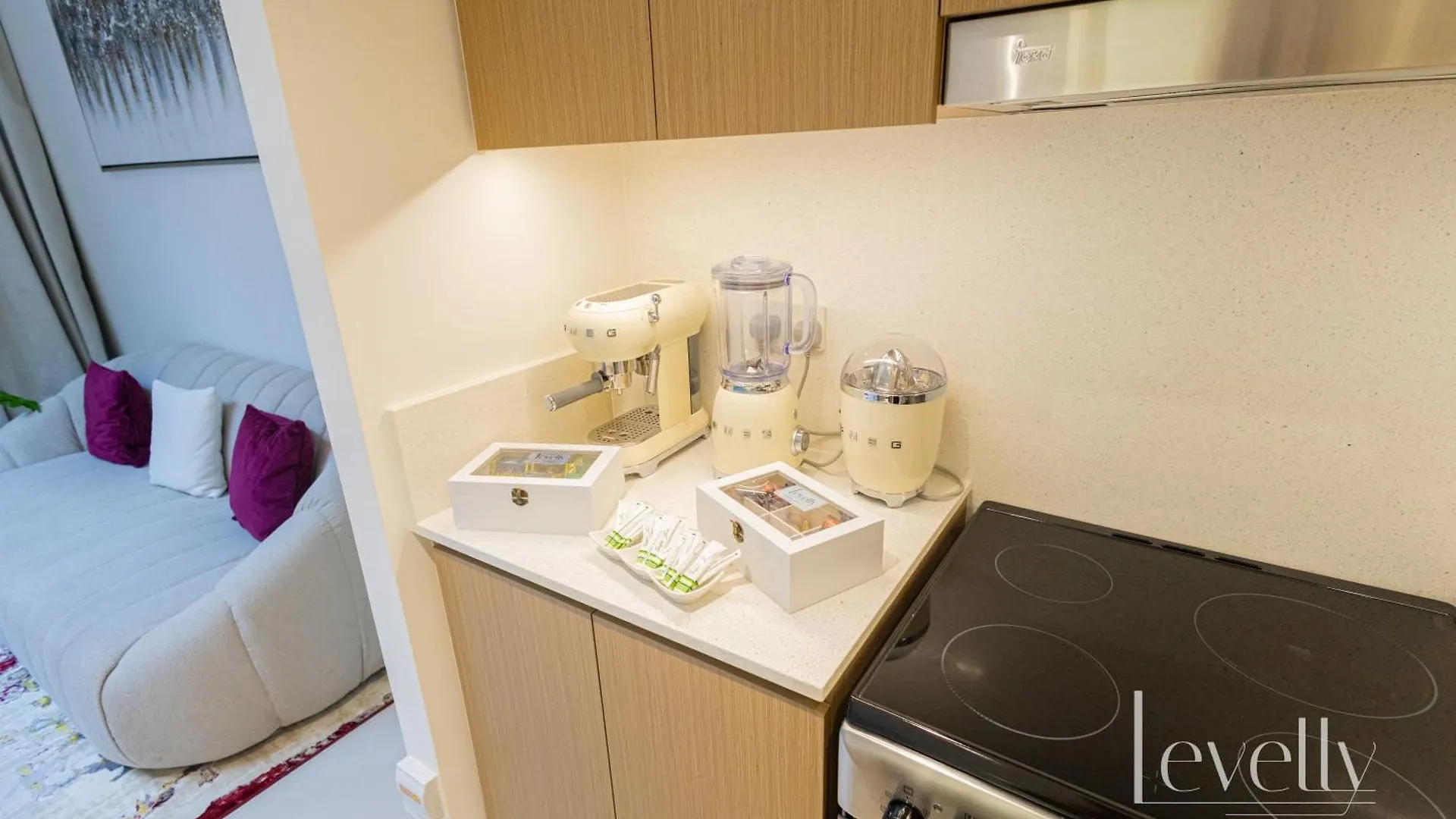 Spacious Modern 2Br With Partial Burj Khalifa View Dubai 0*,