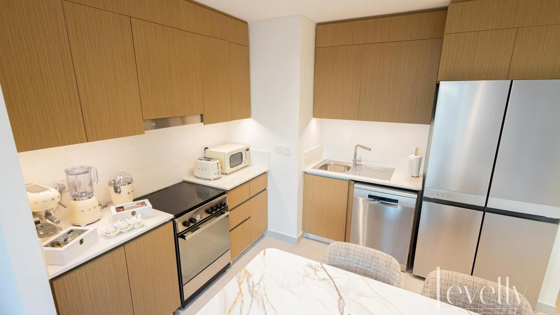 Spacious Modern 2Br With Partial Burj Khalifa View Dubai Apartment