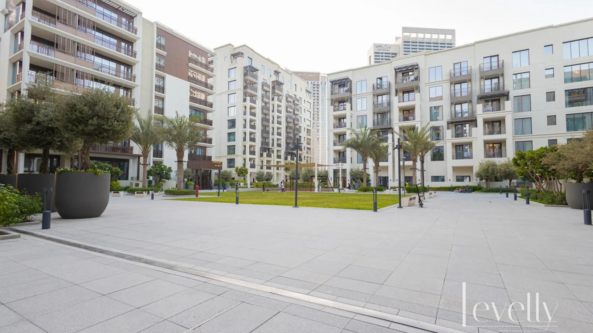 Apartment Spacious Modern 2Br With Partial Burj Khalifa View Dubai