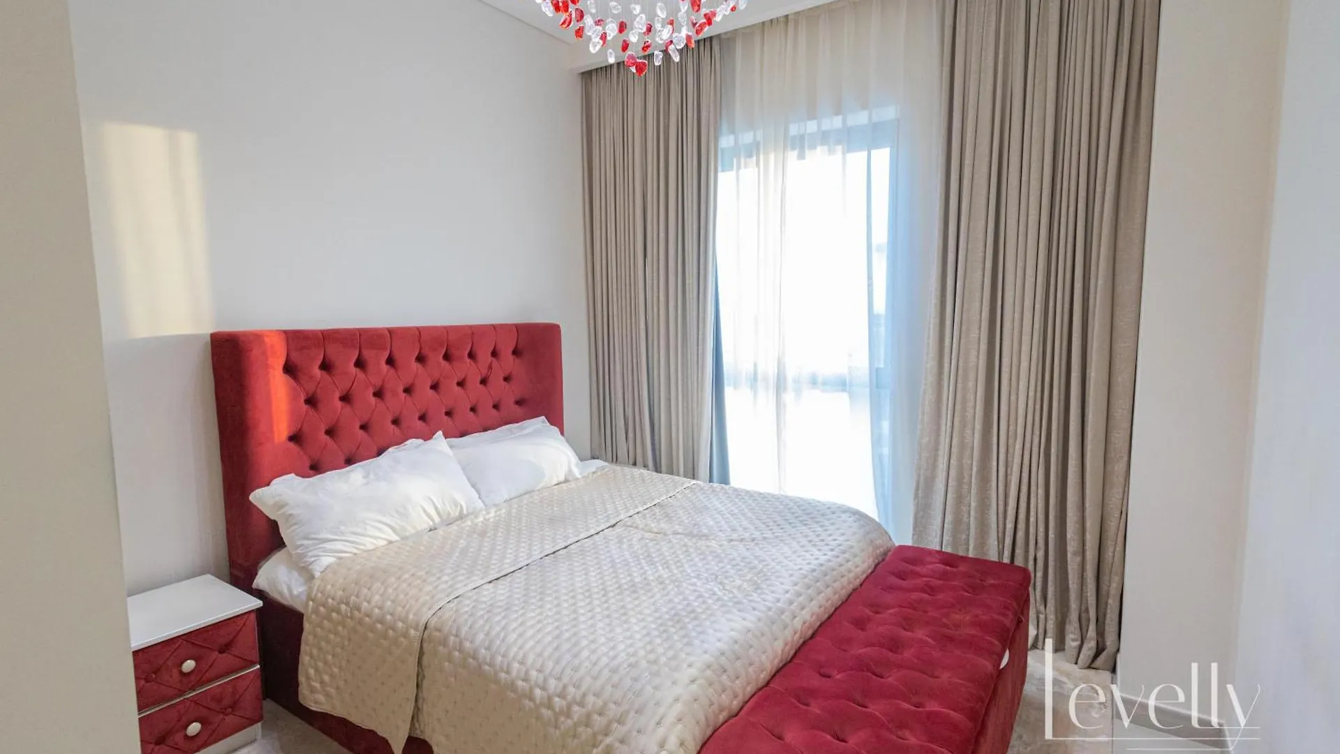 Spacious Modern 2Br With Partial Burj Khalifa View Dubai Apartment
